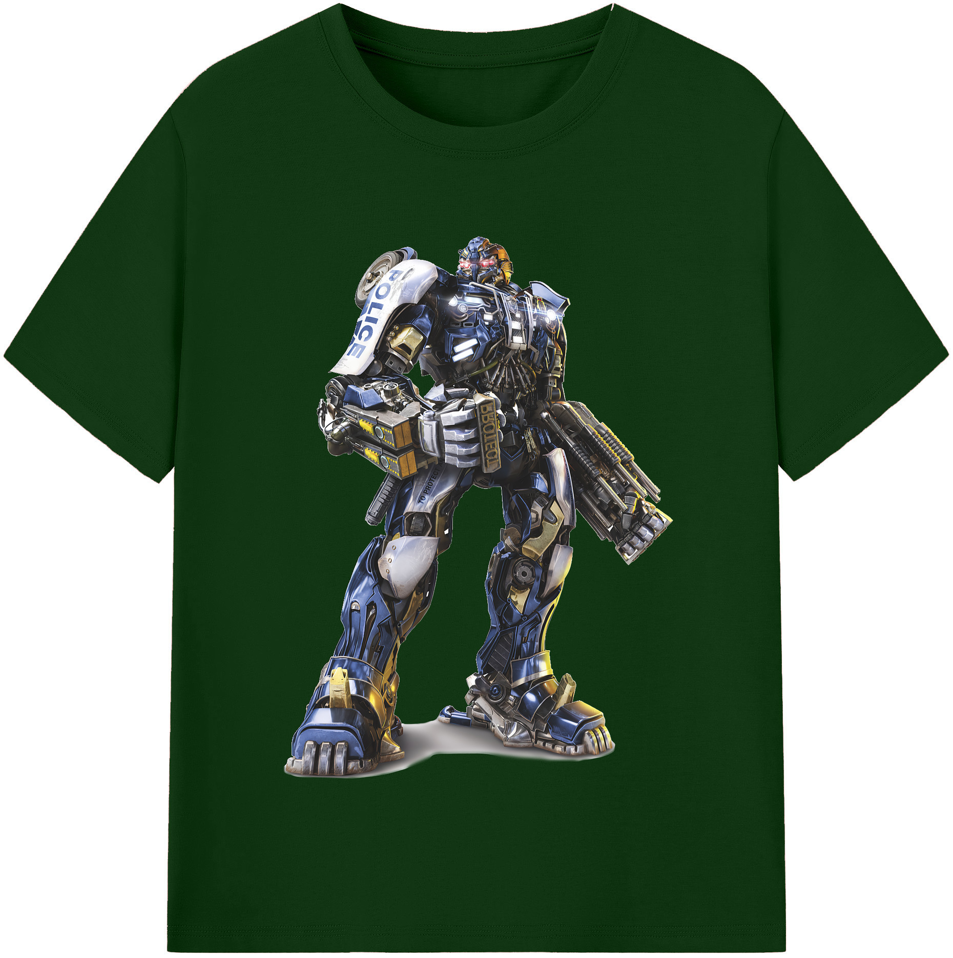 （画像用） Transformers トランスフォーマー 綿100％半袖Tシャツ（フロントプリント）